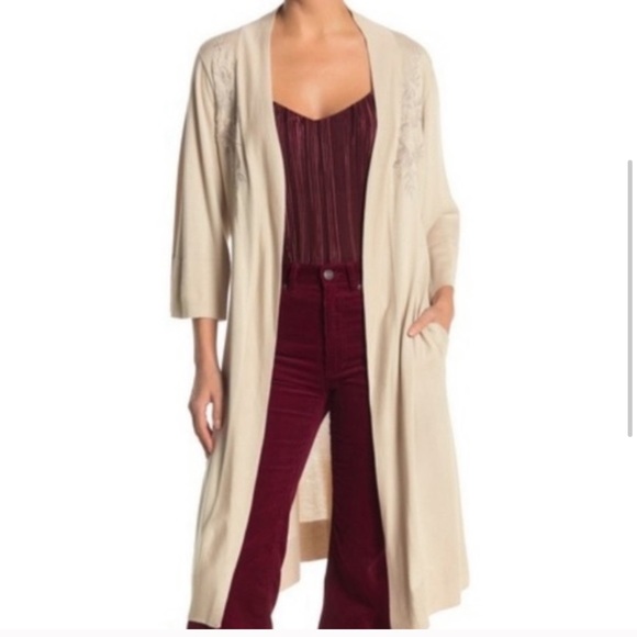 NWT JOHNNY WAS Silk Blend Kimono/Duster SZ S - Picture 3 of 8